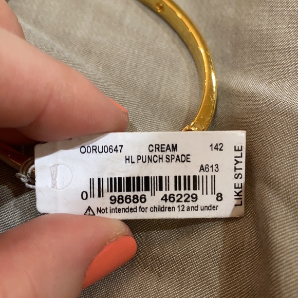 Kate spade cream thin bracelet. - Picture 4 of 5